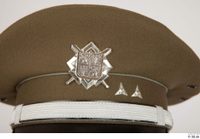  Photos Army man in Ceremonial Suit 1 Army Brown uniform Ceremonial uniform caps  hats czechoslovakia emblem head 0001.jpg